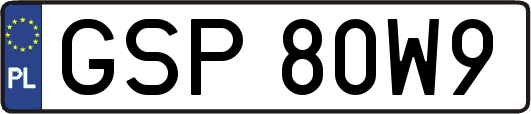 GSP80W9