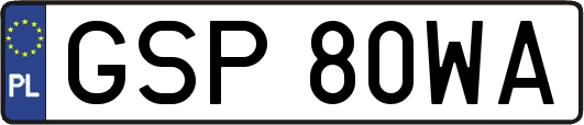 GSP80WA