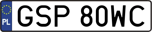 GSP80WC