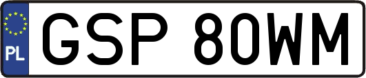 GSP80WM