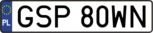 GSP80WN