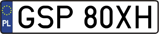 GSP80XH