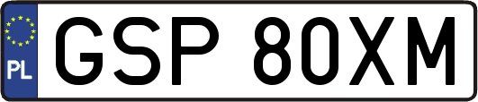 GSP80XM