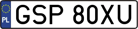 GSP80XU