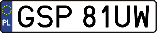 GSP81UW