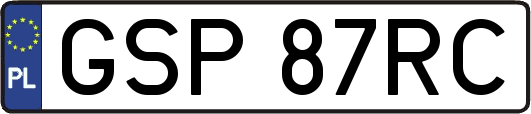 GSP87RC