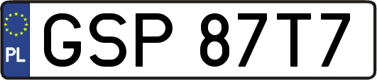 GSP87T7