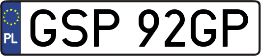GSP92GP