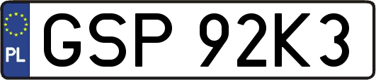 GSP92K3