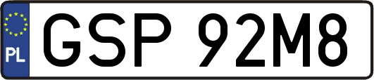 GSP92M8