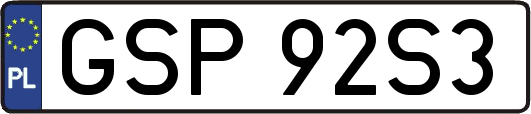 GSP92S3