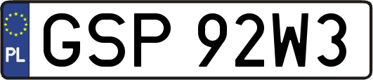 GSP92W3