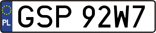 GSP92W7