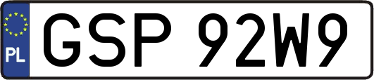 GSP92W9