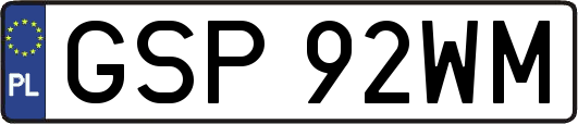 GSP92WM
