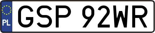 GSP92WR