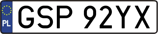 GSP92YX