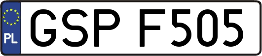 GSPF505