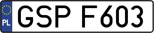 GSPF603