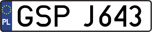 GSPJ643