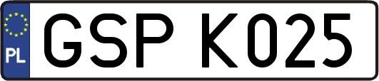 GSPK025