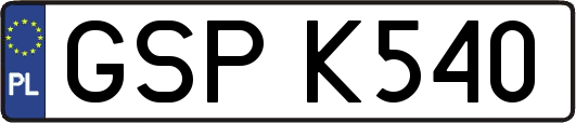 GSPK540