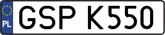 GSPK550