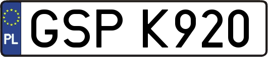 GSPK920
