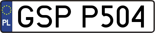 GSPP504