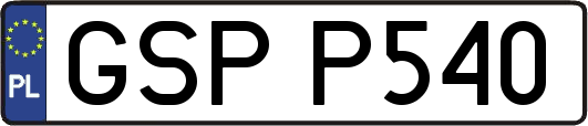 GSPP540