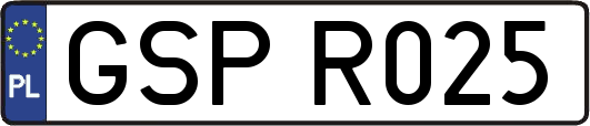 GSPR025