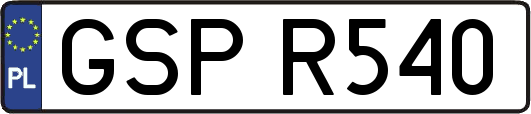 GSPR540