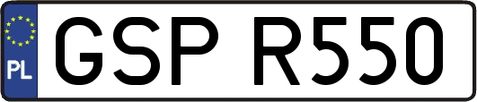 GSPR550