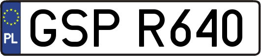 GSPR640