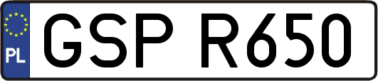GSPR650