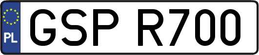 GSPR700