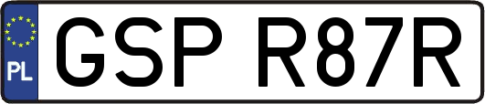 GSPR87R