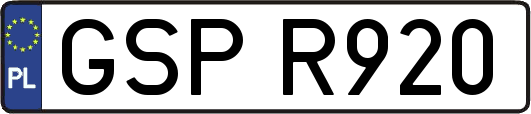 GSPR920