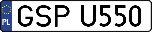 GSPU550