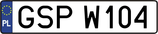 GSPW104