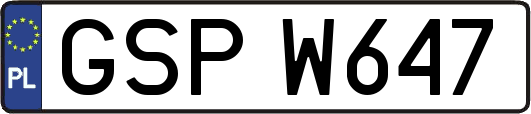 GSPW647