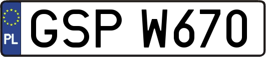 GSPW670