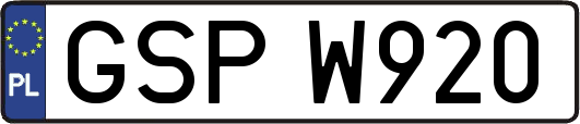 GSPW920