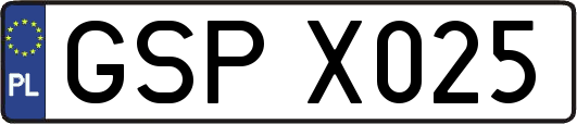 GSPX025