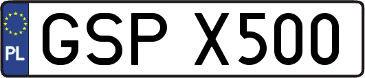 GSPX500