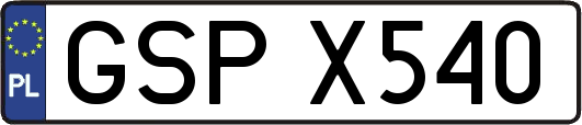GSPX540