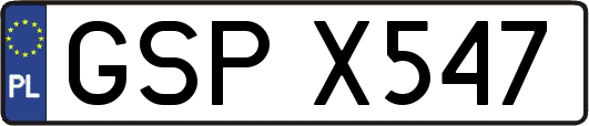 GSPX547