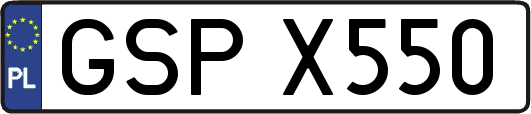 GSPX550