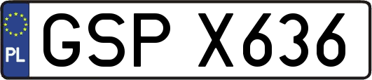 GSPX636