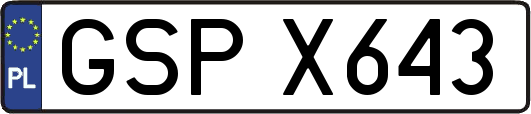 GSPX643
